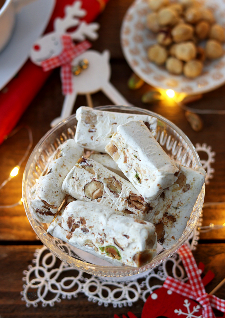 La recette de Nougat tendre - La Cassata Celiaca