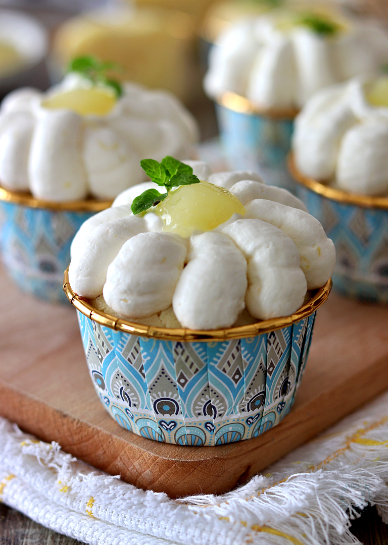 Cupcakes au citron sans gluten - La Cassata Celiaca Cupcakes au citron sans gluten - La Cassata Celiaca