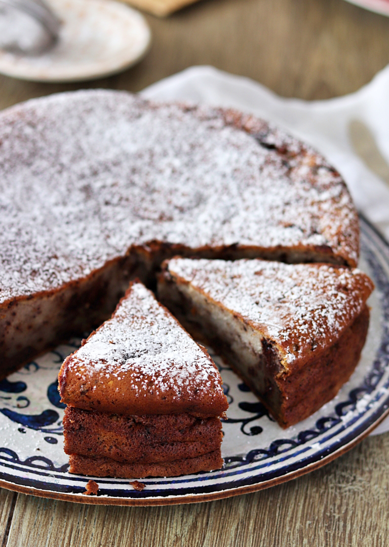 Torta di ricotta e cioccolato senza glutine - La Cassata Celiaca Torta di ricotta e cioccolato senza glutine - La Cassata Celiaca
