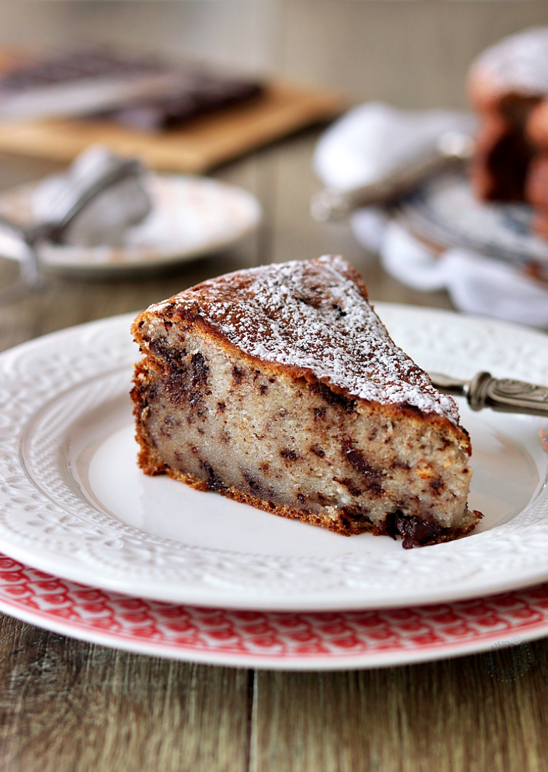 Torta di ricotta e cioccolato senza glutine - La Cassata Celiaca Torta di ricotta e cioccolato senza glutine - La Cassata Celiaca
