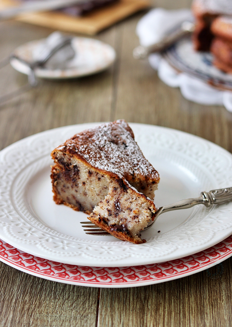 Torta di ricotta e cioccolato senza glutine - La Cassata Celiaca