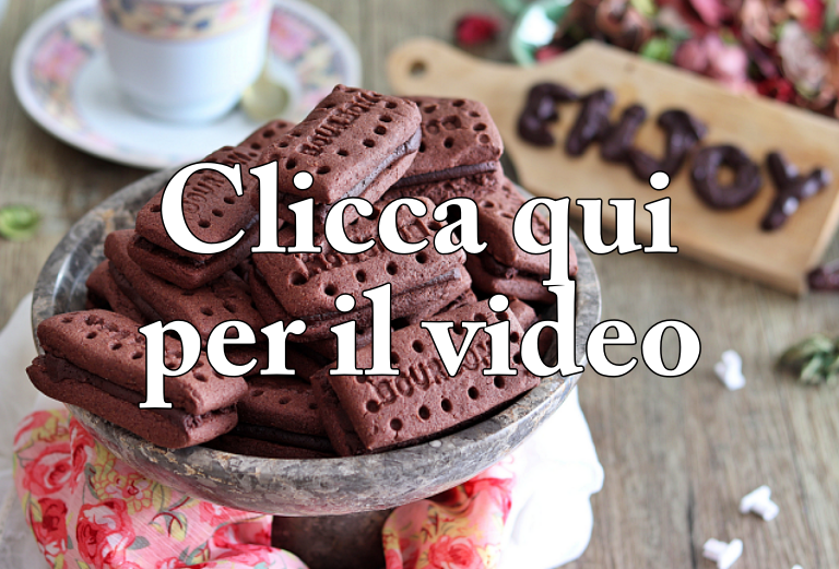 Biscotti Bourbon senza glutine - La Cassata Celiaca