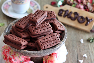 Biscotti Bourbon senza glutine - La Cassata Celiaca