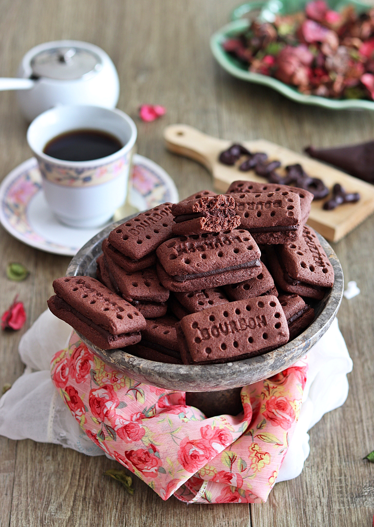 Biscotti Bourbon senza glutine - La Cassata Celiaca