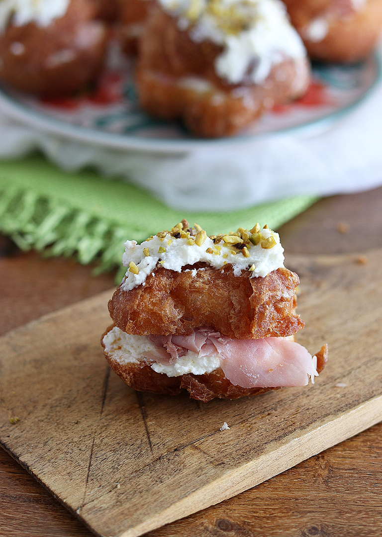 Sfince fritte salate senza glutine - La Cassata Celiaca