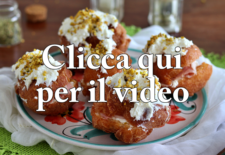 Sfince fritte salate senza glutine - La Cassata Celiaca