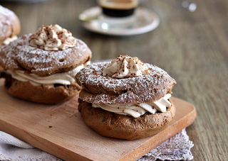 Zeppole au café pour la Saint-Joseph - La Cassata Celiaca
