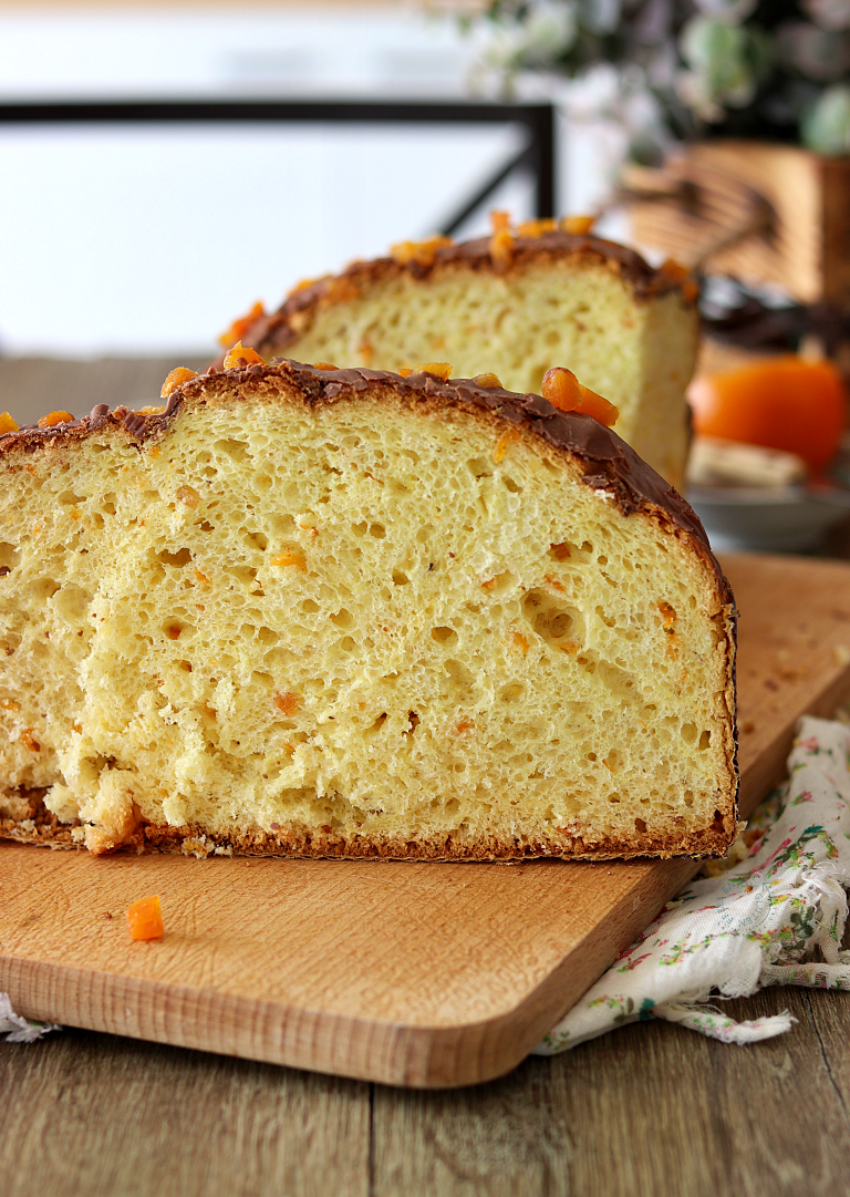 Colomba alle albicocche e limone senza glutine - La Cassata Celiaca