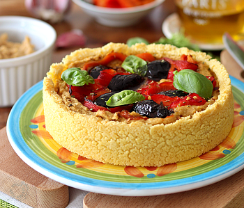 Crostata di cous cous senza glutine - La Cassata Celiaca