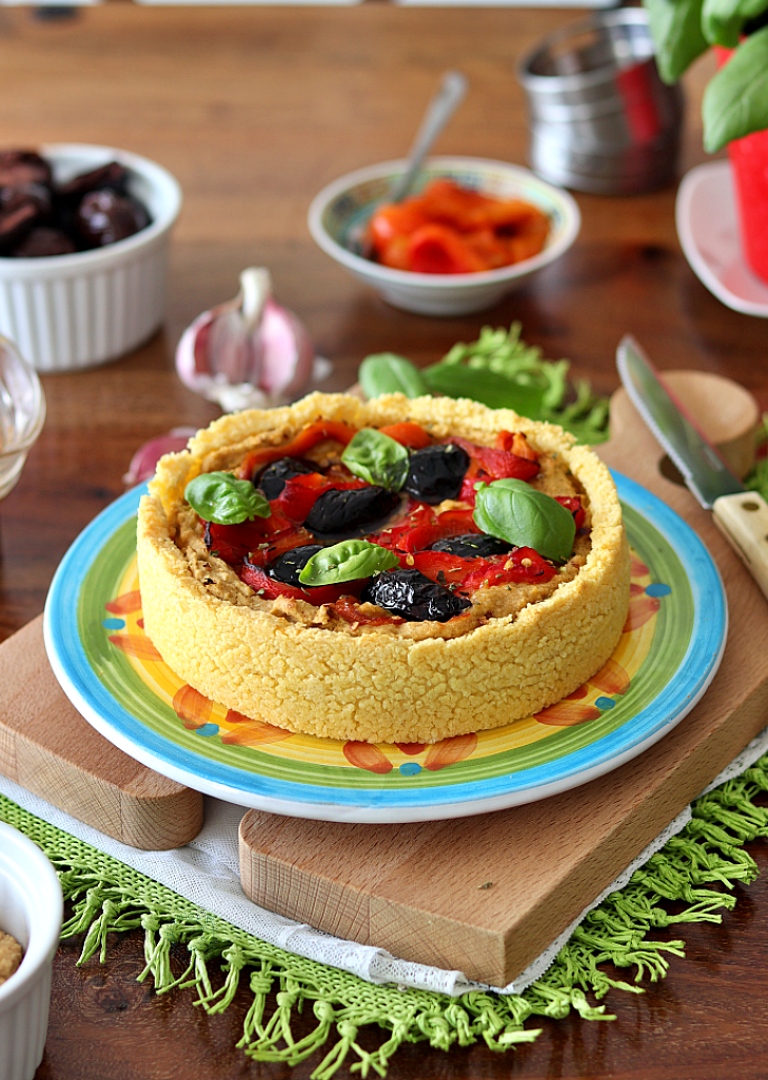 Crostata di cous cous senza glutine - La Cassata Celiaca