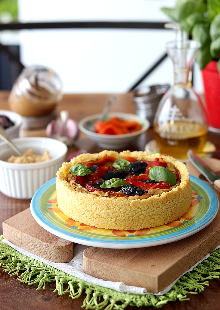 Crostata di cous cous senza glutine - La Cassata Celiaca