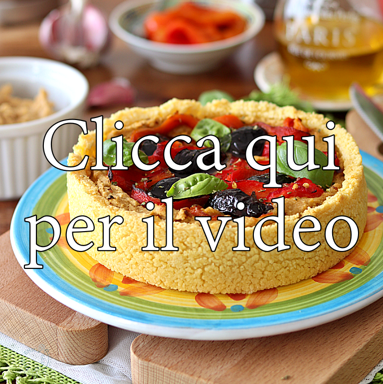 Crostata di cous cous senza glutine - La Cassata Celiaca