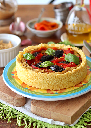 Crostata di cous cous senza glutine - La Cassata Celiaca