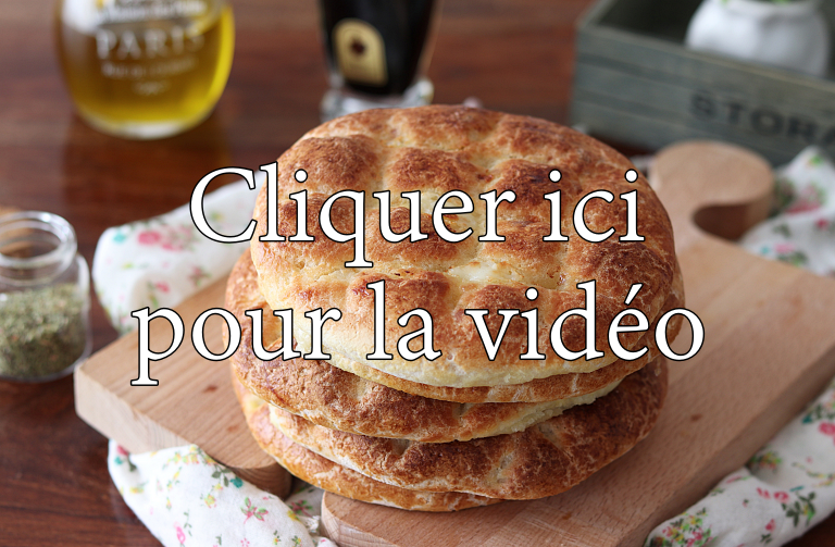 Pain pide sans gluten au fromage