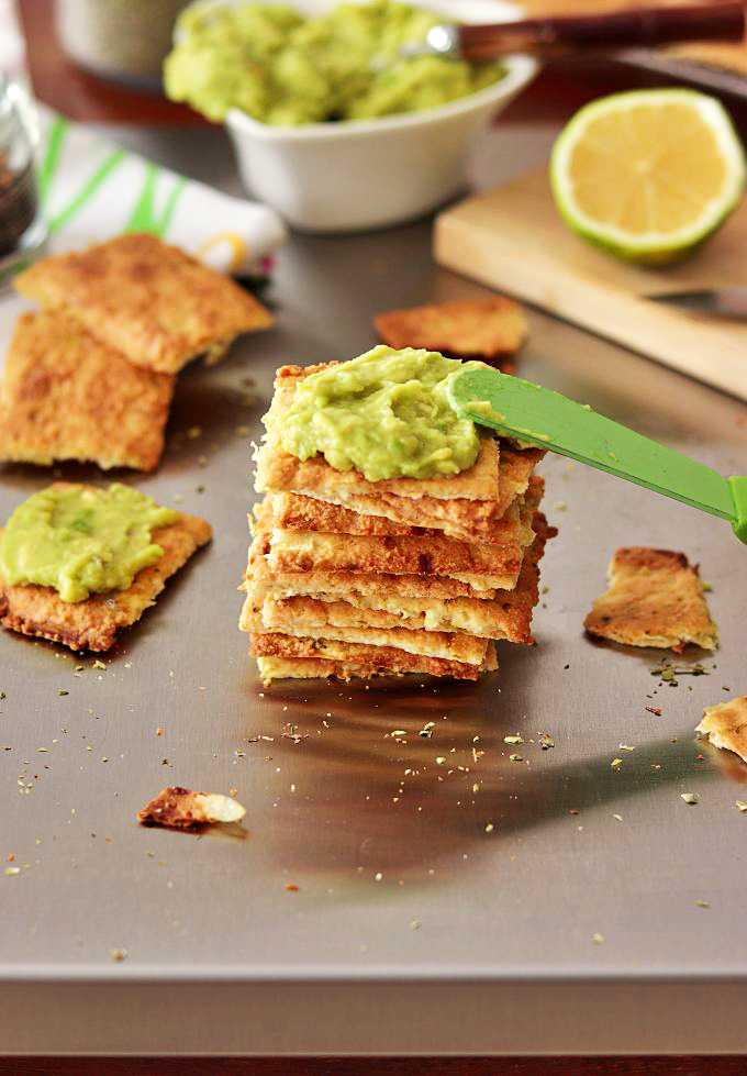 crackers di zucchine