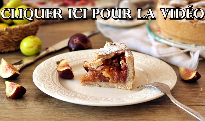 Tarte aux figues facile et sans gluten