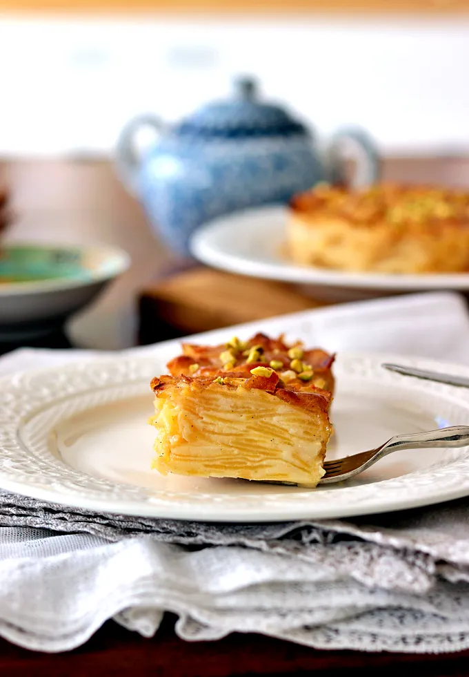 millefeuille aux pommes