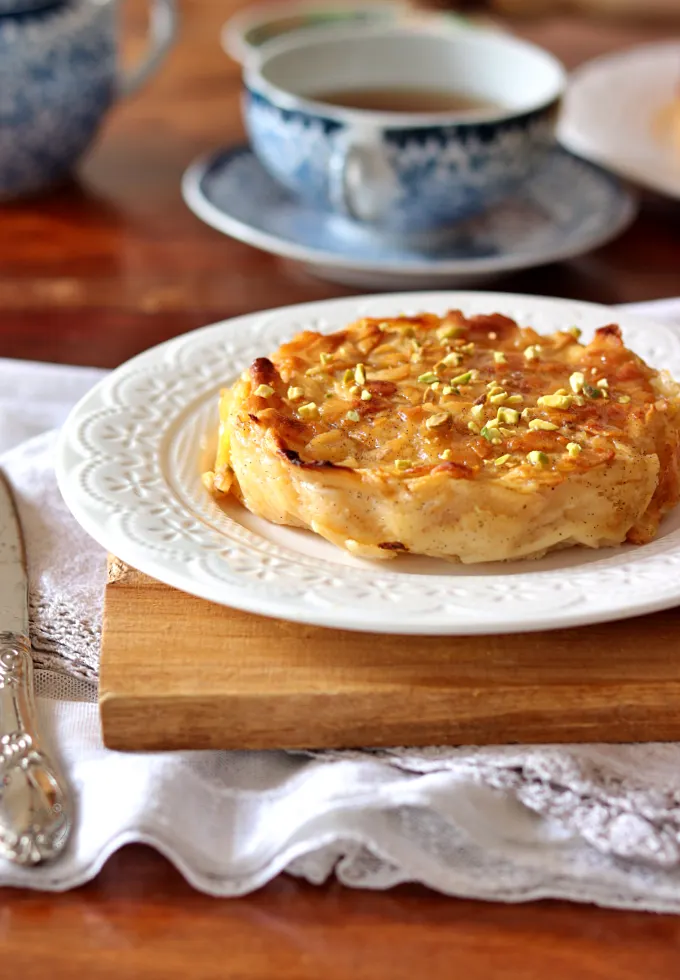 Gâteau invisible aux pommes sans gluten