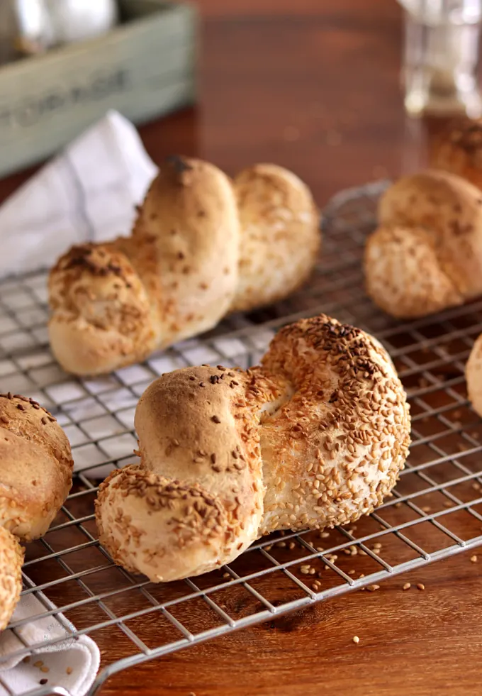 Petits Pains Tressés Sans Gluten
