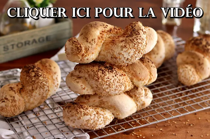 Petits Pains Tressés Sans Gluten