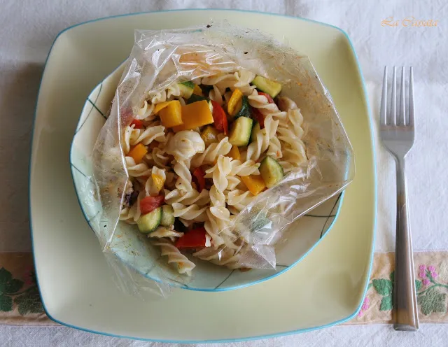 Pasta al cartoccio senza glutine, il tutorial - La Cassata Celiaca