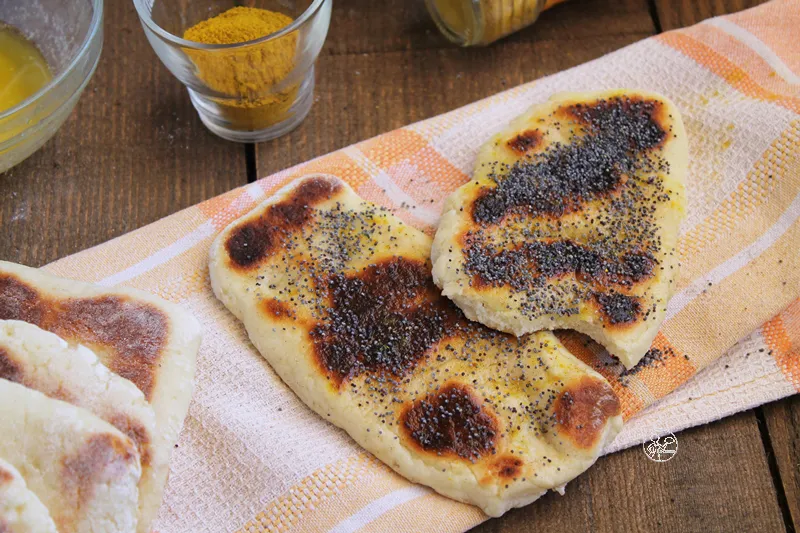 Naan Bread de Jamie Oliver, mais sans gluten - La Cassata Celiaca