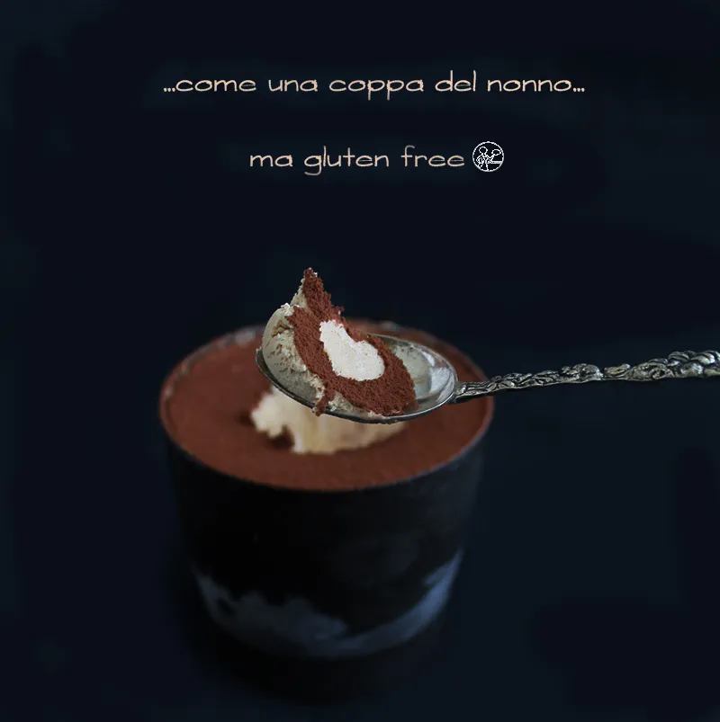 Glace "Coppa del nonno" sans gluten - La Cassata Celiaca