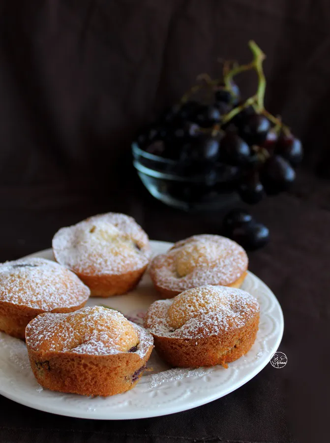 Mini cakes aux raisins sans gluten - La Cassata Celiaca