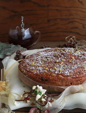 Gâteau au kaki sans gluten, sans lactose - La Cassata Celiaca
