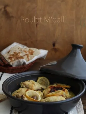 Poulet M'qalli sans gluten - La Cassata Celiaca