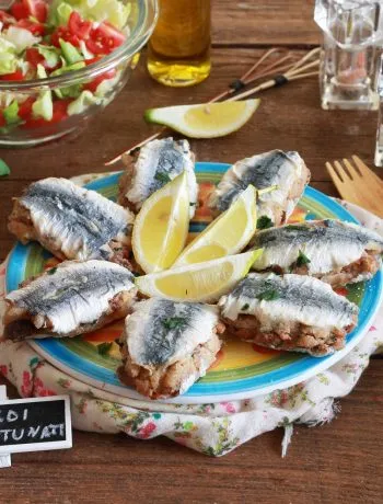 Sardines farcies à la sicilienne sans gluten - La Cassata Celiaca