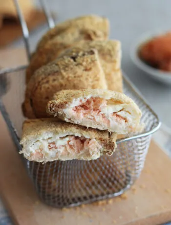 Crostini di pane con salmone senza glutine - La Cassata Celiaca