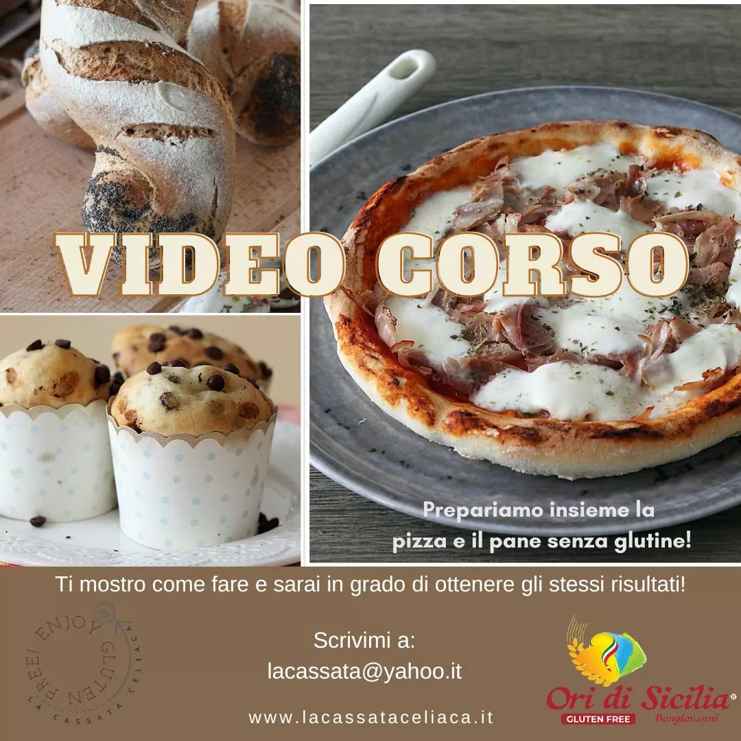 Video corso pane e pizza - La Cassata Celiaca